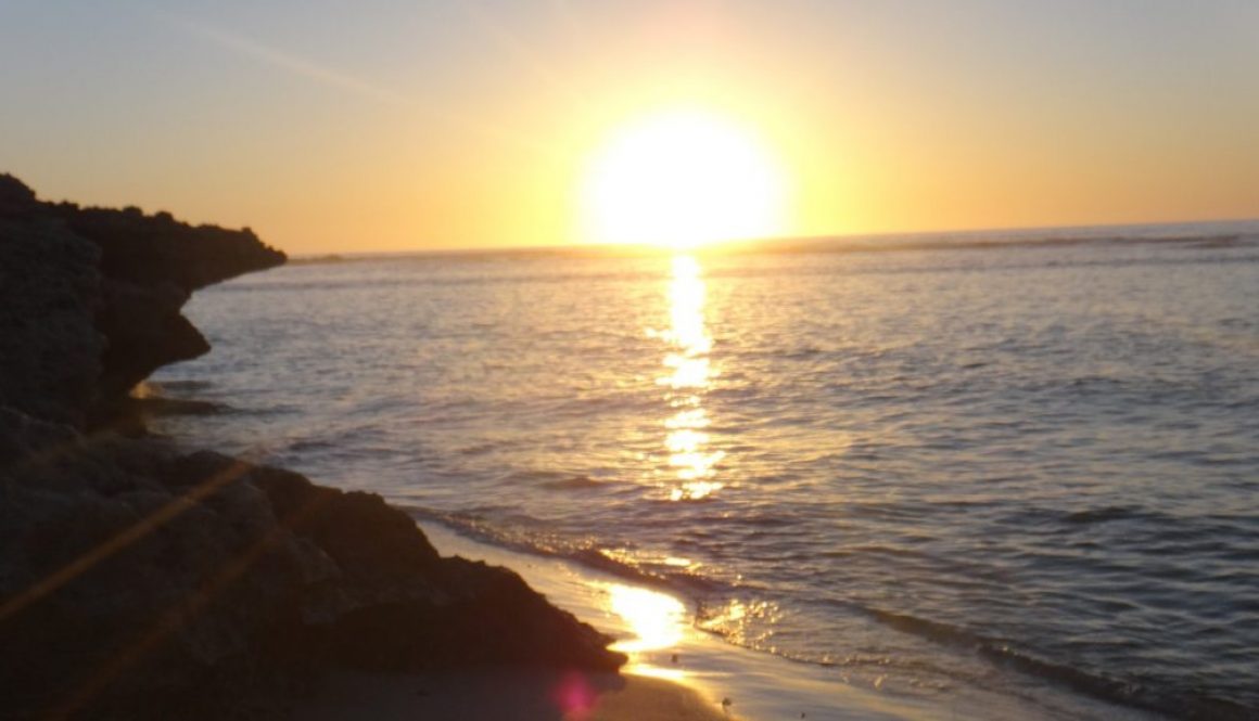 https://www.writteninwaikiki.com/my-time-as-a-checkout-chick/ beach sunset western australia