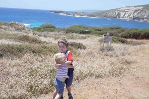 benefits of positive thinking kids hugging Margaret River Western Australia