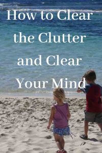 how to clear the clutter and clear your mind pinterest kids at beach Yallingup Western Australia