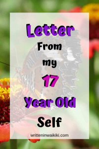 letter from my 17 year old pinterest butterfly