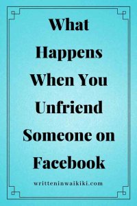 what happens when you unfriend someone on facebook pinterest blue background