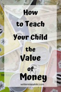 how to teach your child the value of money pinterest kids play money