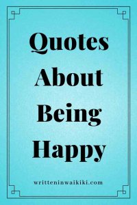 quotes about being happy pinterest blue background