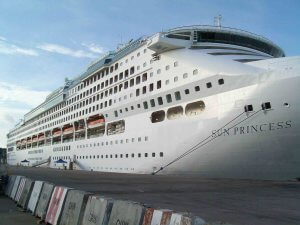 Sun Princess cruise ship