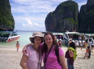 mum and daughter Phuket Thailand