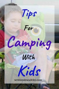 Tips for Camping With Kids pinterest