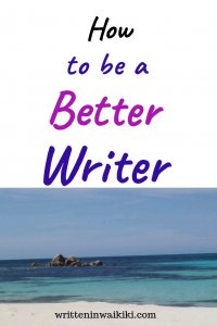how to be a good writer pinterest beach
