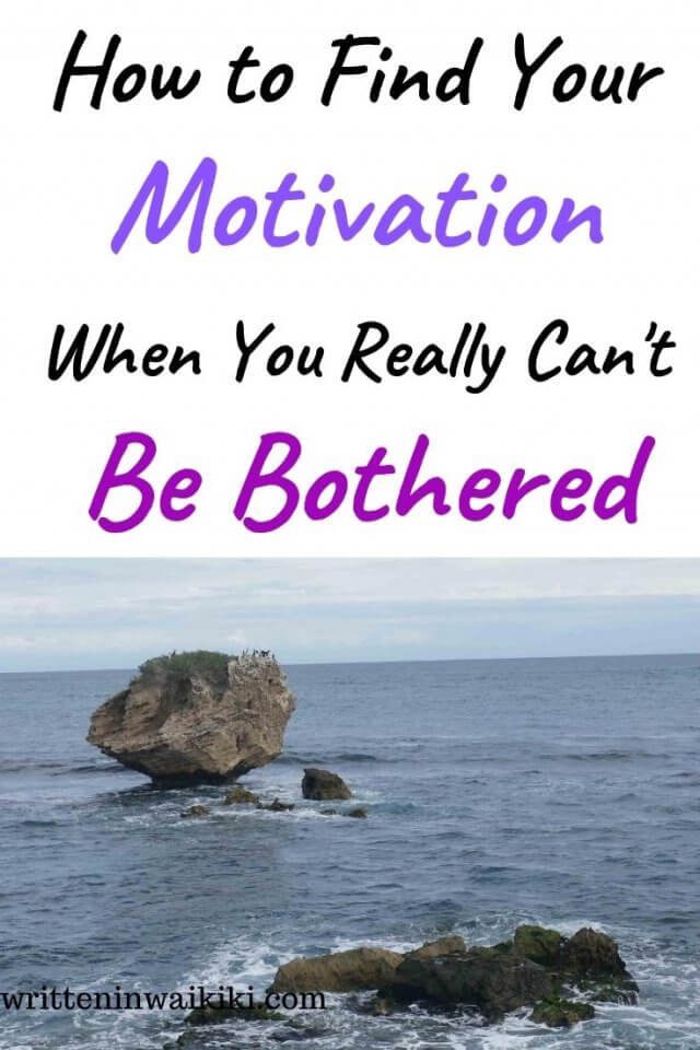 How to Find Your Motivation When You Really Can